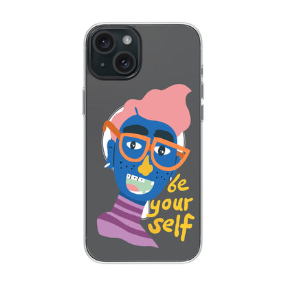 BE YOUR SELF-iPhone 15 Plus Solid Kılıf MagSafe Özellikli