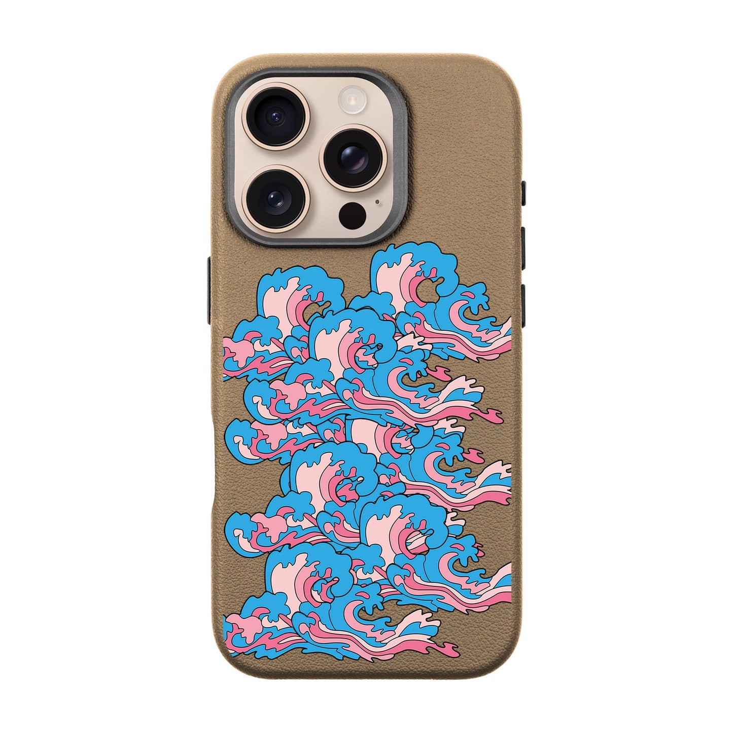 SURF-iPhone 16 Pro Leather Premium Kılıf MagSafe Özellikli