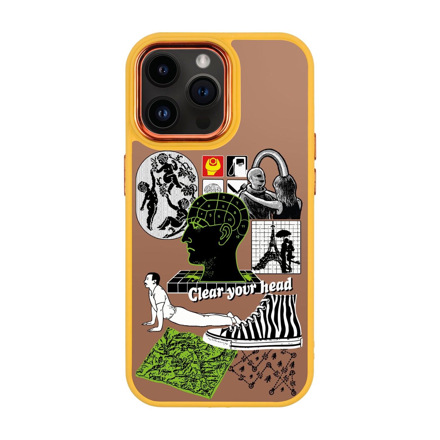 CLEAR YOUR HEAD-iPhone 14 Pro Max Proof Kılıf