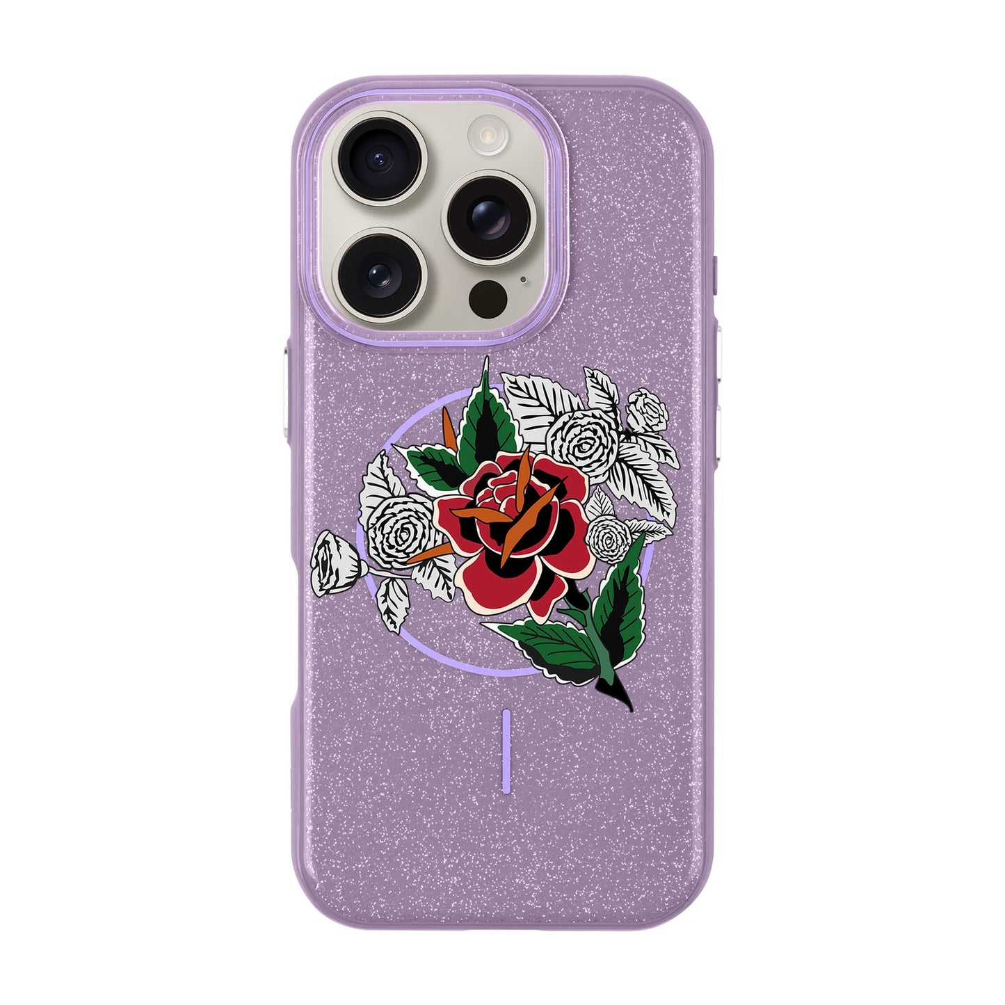 DRY ROSE-iPhone 16 Pro Radiant Kılıf MagSafe Özellikli