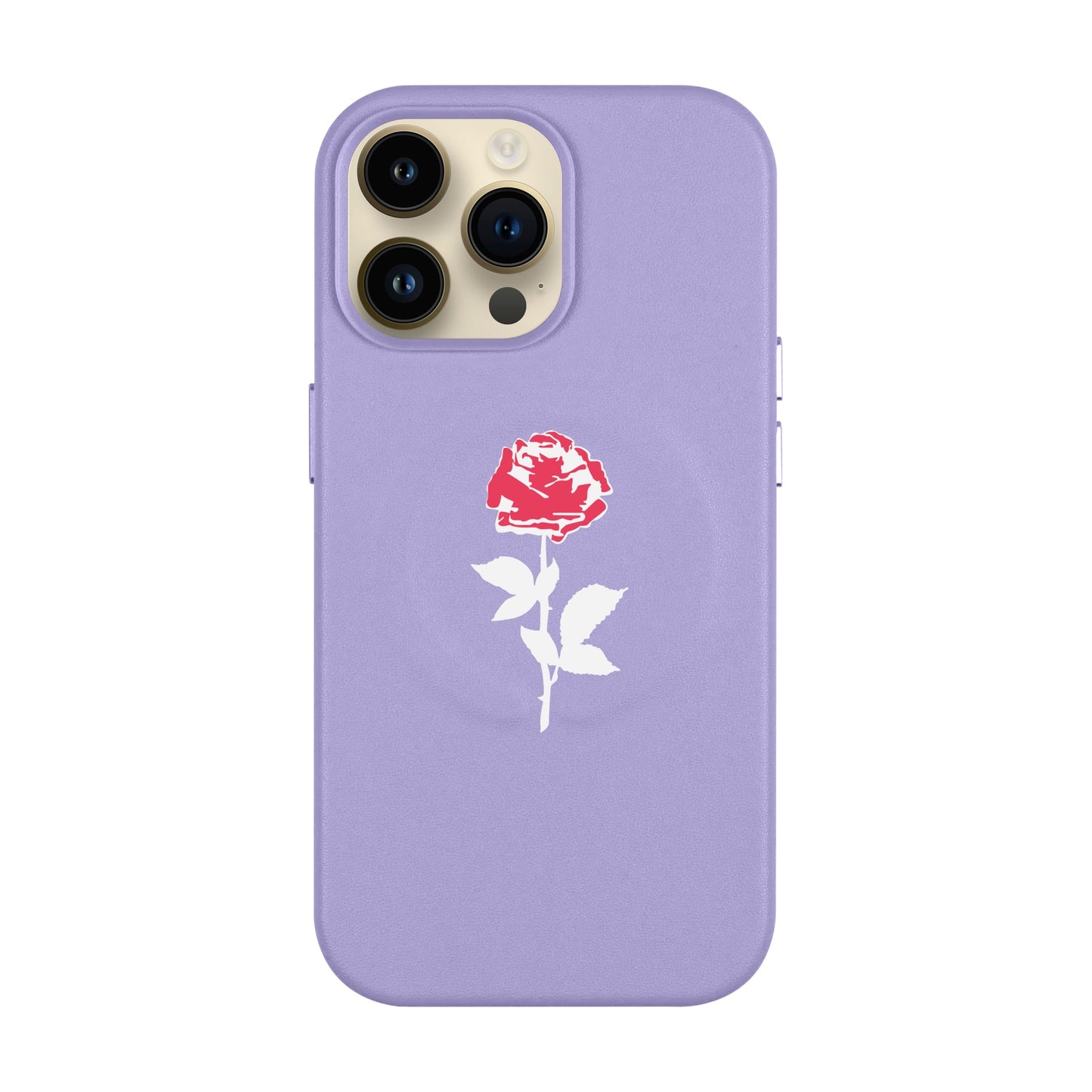 NATUREL ROSE-iPhone 14 Pro Max Leather Kılıf MagSafe Özellikli