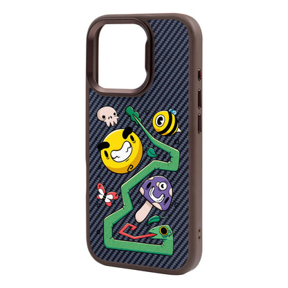 NADUR-iPhone 16 Pro Max Plaid Kılıf MagSafe Özellikli
