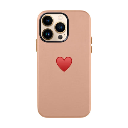 SPREAD HEART-iPhone 13 Pro Leather Kılıf