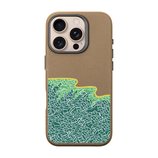 SEA-iPhone 16 Pro Leather Premium Kılıf MagSafe Özellikli
