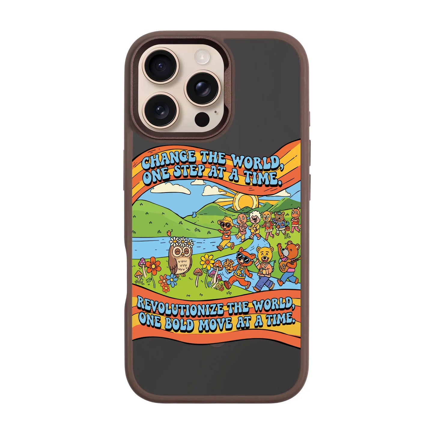 CHANGE THE WORLD-iPhone 16 Pro Max Rise Kılıf MagSafe Özellikli