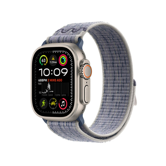 Apple Watch Sewing Kordon-Gri Mavi