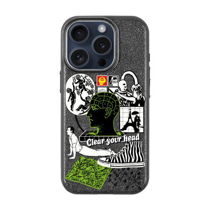 CLEAR YOUR HEAD-iPhone 15 Pro Radiant Kılıf MagSafe Özellikli