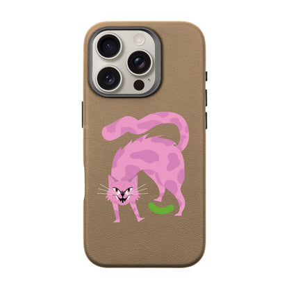 GRUMBLEPAWS-iPhone 16 Pro Leather Premium Kılıf MagSafe Özellikli