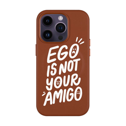 EGO-iPhone 14 Pro Leather Kılıf MagSafe Özellikli