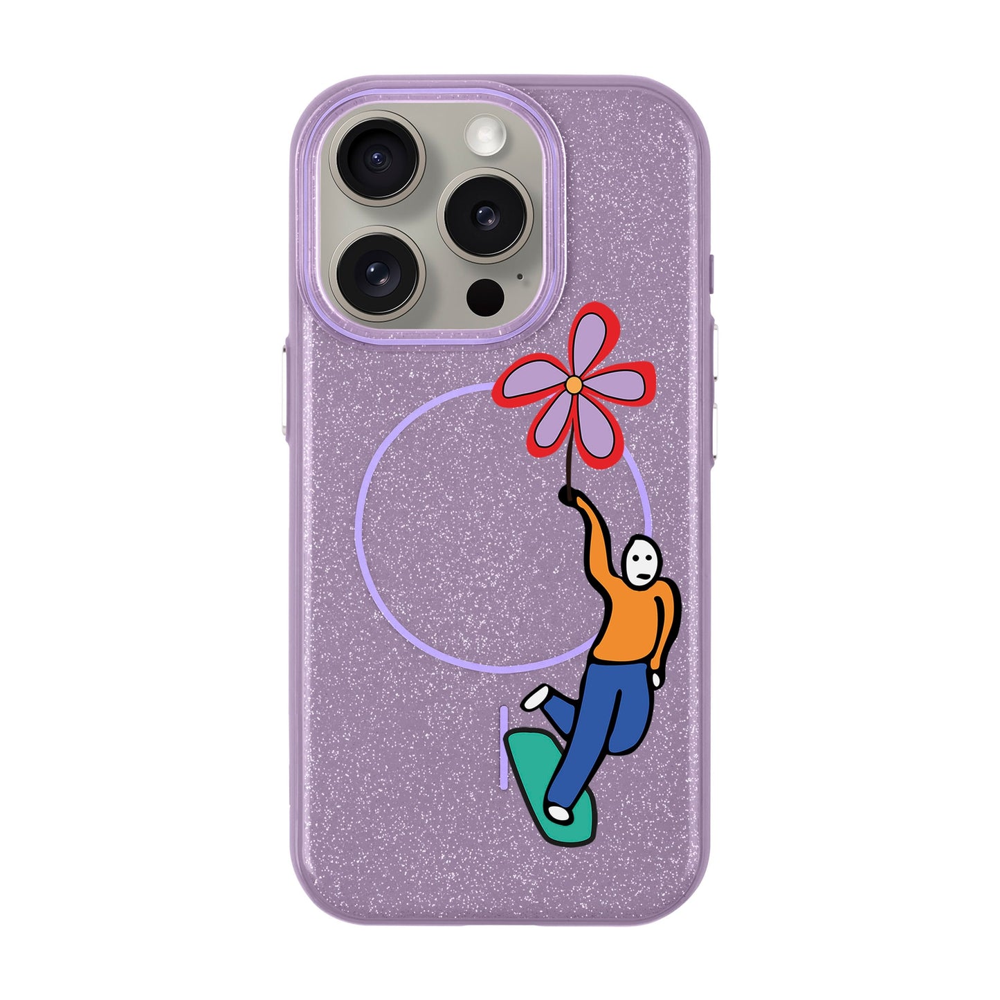 SKATEBOARDER-Radiant Kılıf MagSafe Özellikli - iPhone 15 Pro