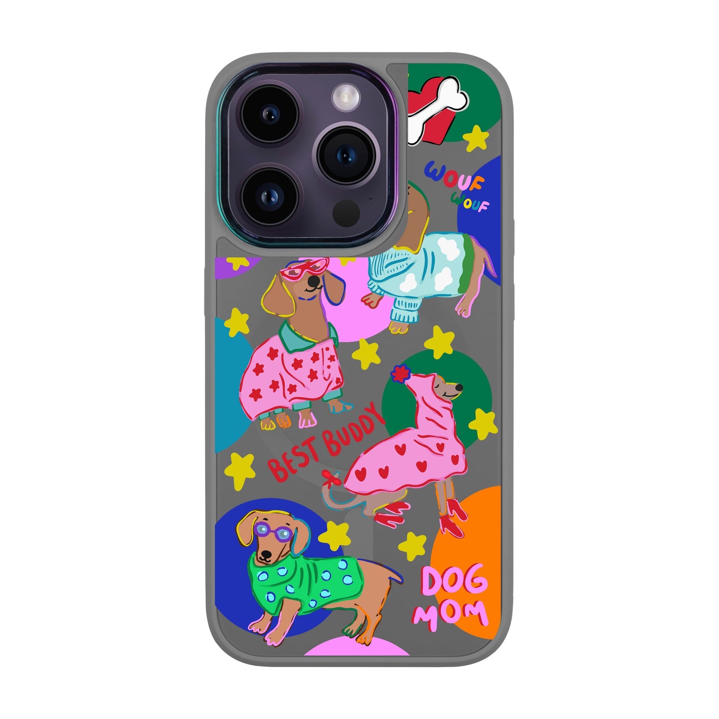 DOG MOM-Vigor Kılıf MagSafe Özellikli - iPhone 14 Pro