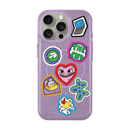 TŌTEN STICKERZ-iPhone 15 Pro Max Radiant Kılıf MagSafe Özellikli