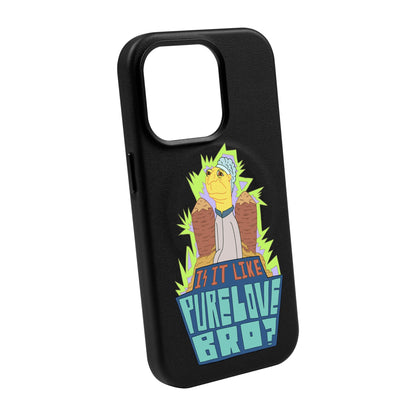 PURE LOVE-Leather Kılıf MagSafe Özellikli - iPhone 13