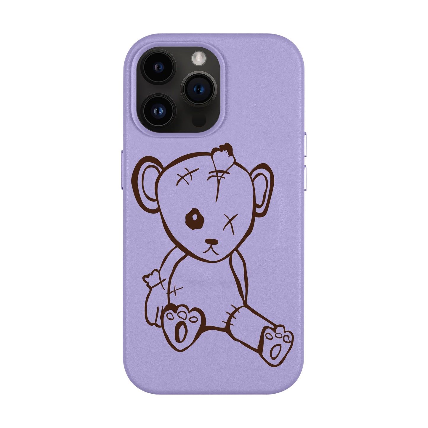 BABY BEAR-iPhone 14 Pro Max Leather Kılıf MagSafe Özellikli