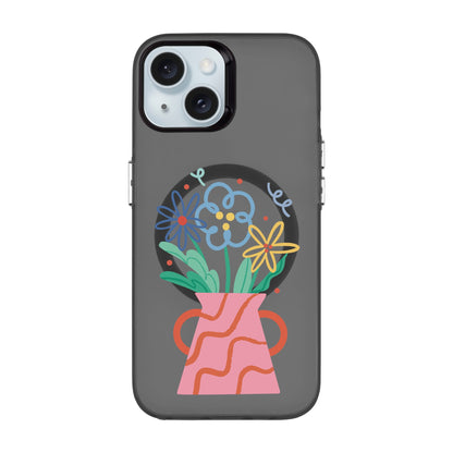 PINK VASE-iPhone 13 Hold Kılıf MagSafe Özellikli