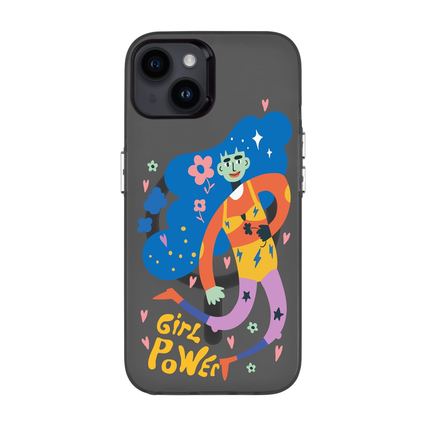 GIRL POWER-iPhone 14 Plus Hold Kılıf MagSafe Özellikli