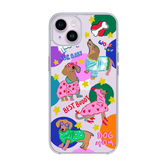 DOG MOM-iPhone 14 Plus Solid Kılıf