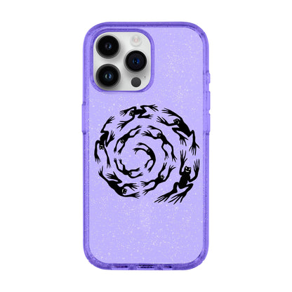 SWIRLING FROGS-iPhone 14 Pro Max Shiny Kılıf MagSafe Özellikli