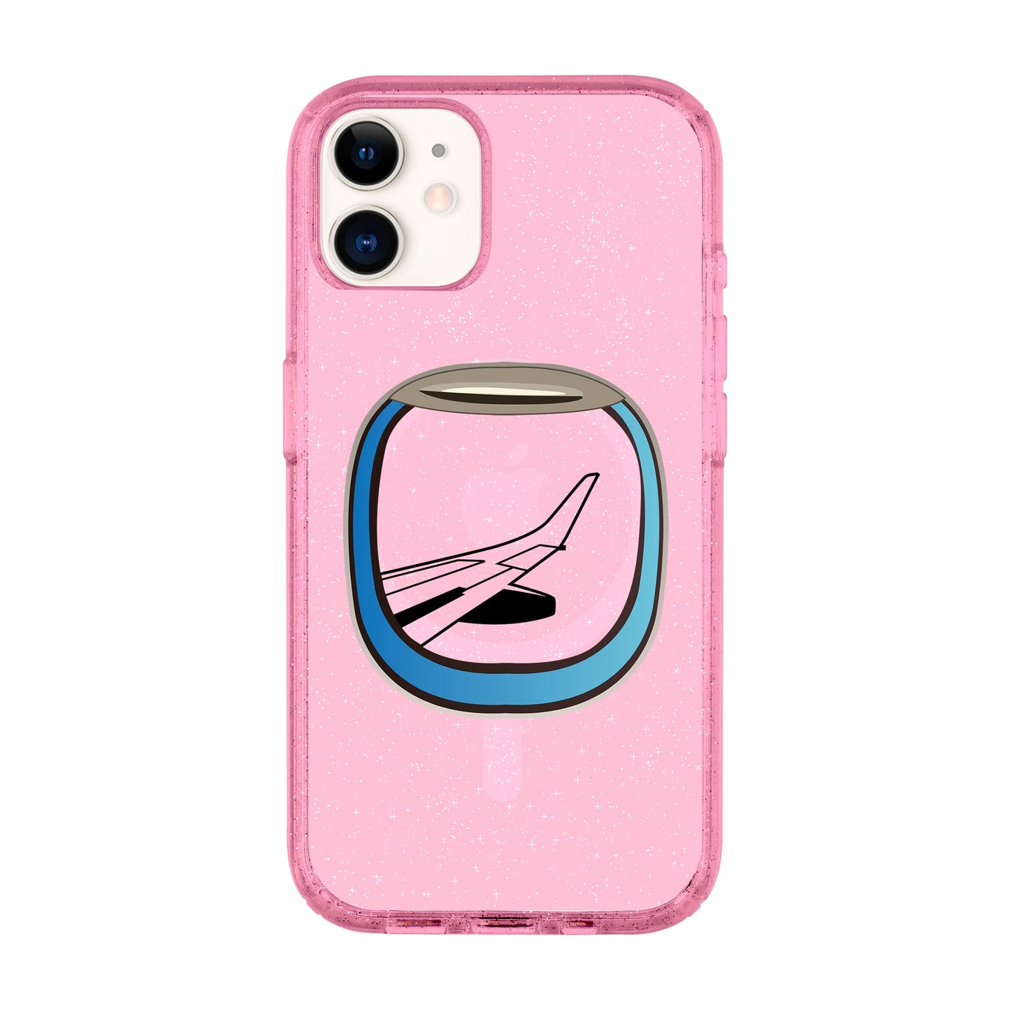 AIRCRAFT WINDOW-iPhone 11 Shiny Kılıf MagSafe Özellikli