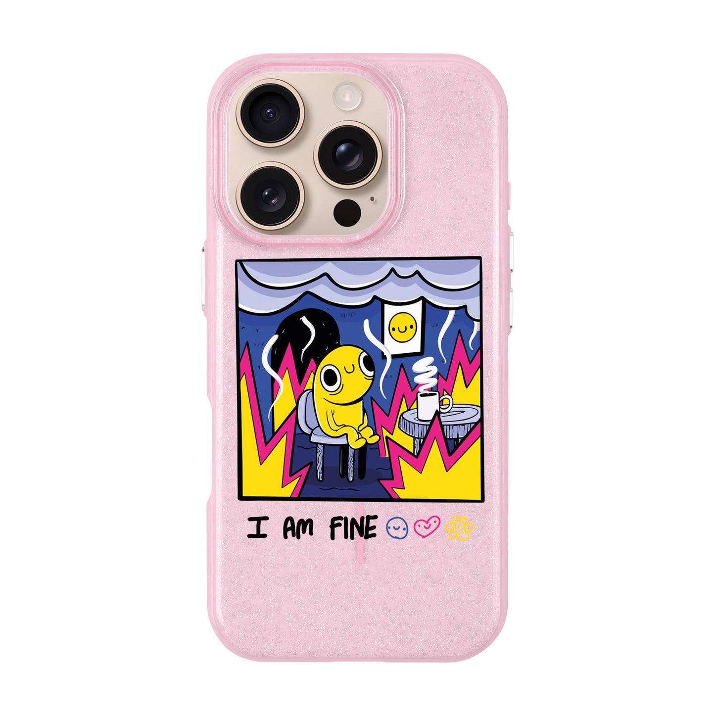 I AM FINE-iPhone 16 Pro Radiant Kılıf MagSafe Özellikli