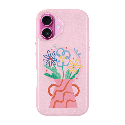 PINK VASE-iPhone 16 Radiant Kılıf MagSafe Özellikli