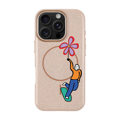 SKATEBOARDER-iPhone 16 Pro Radiant Kılıf MagSafe Özellikli