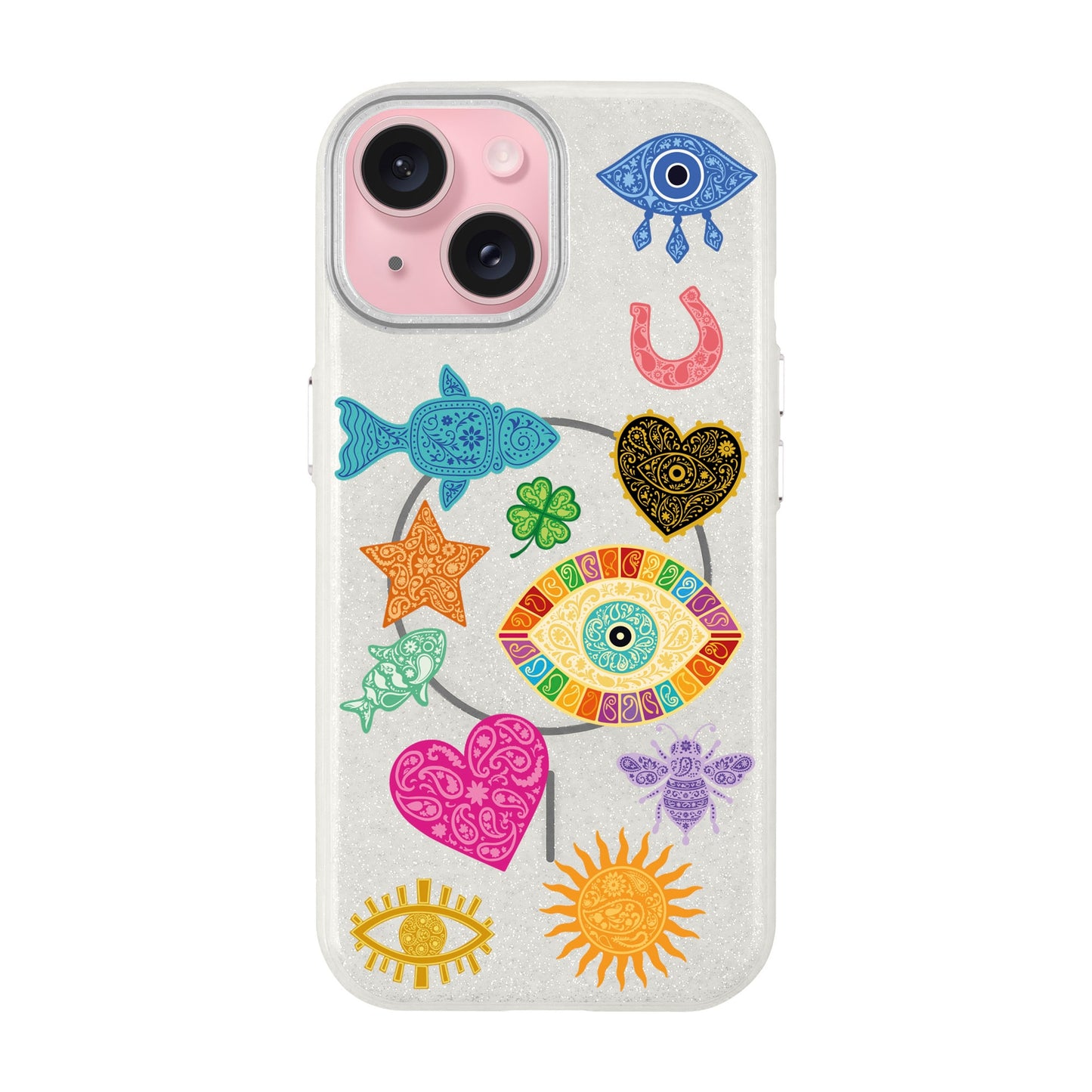 CHARMS BY BERRİN ÖZKAN-iPhone 15 Plus Radiant Kılıf MagSafe Özellikli