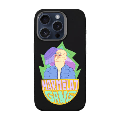 MARMELAT GANG-iPhone 15 Pro Leather Premium Kılıf MagSafe Özellikli