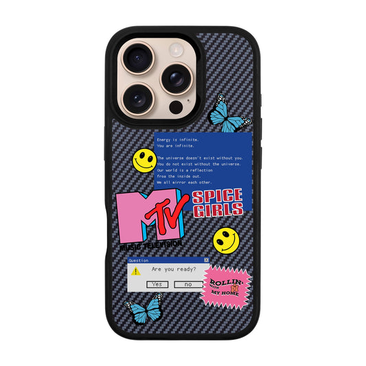ARE YOU READY-iPhone 16 Pro Plaid Kılıf MagSafe Özellikli