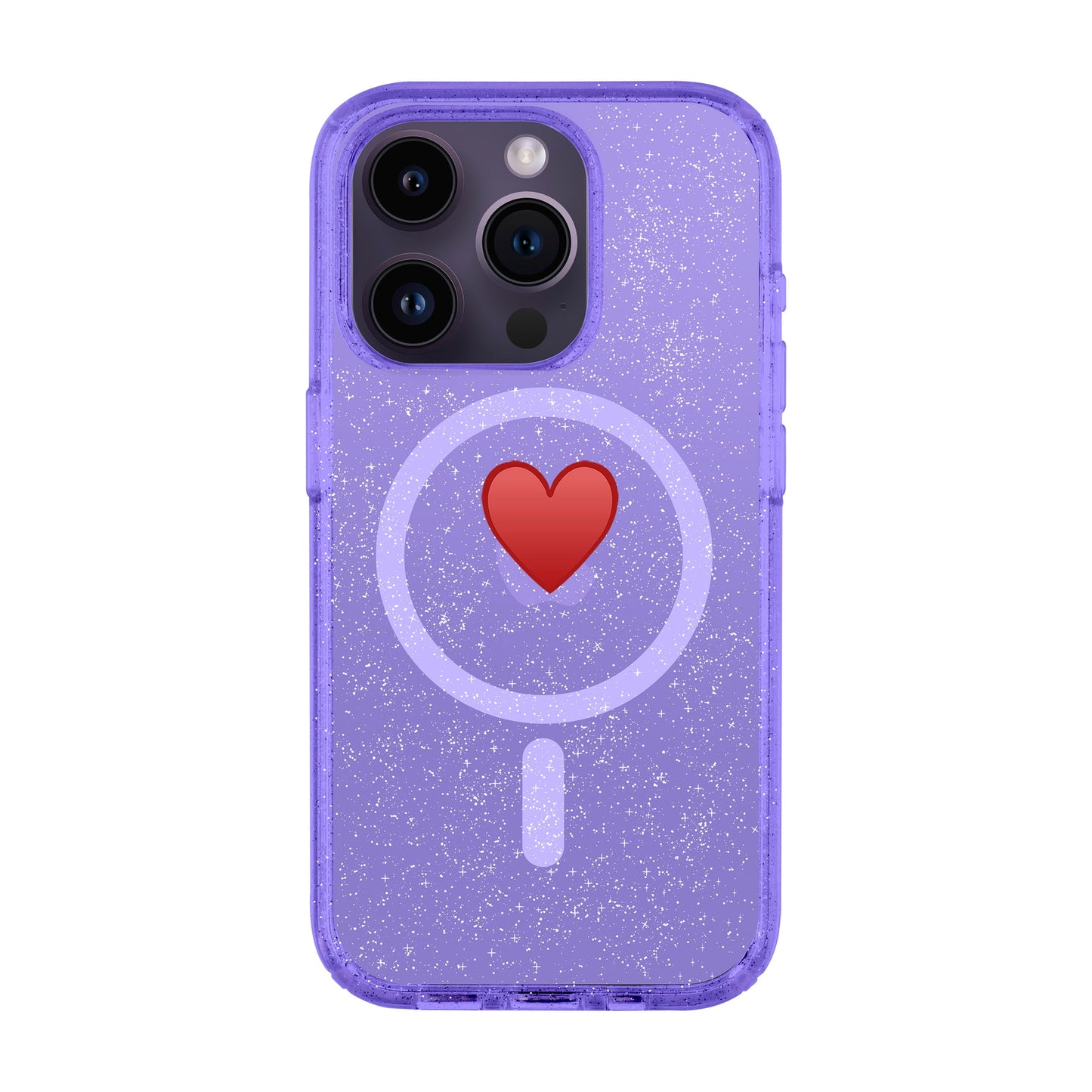 SPREAD HEART-iPhone 14 Pro Shiny Kılıf MagSafe Özellikli