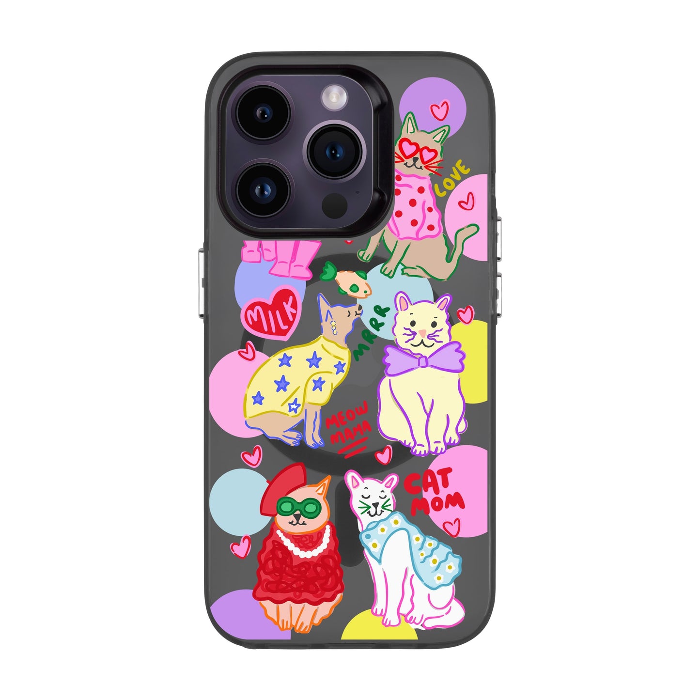CAT MOM-iPhone 14 Pro Hold Kılıf MagSafe Özellikli