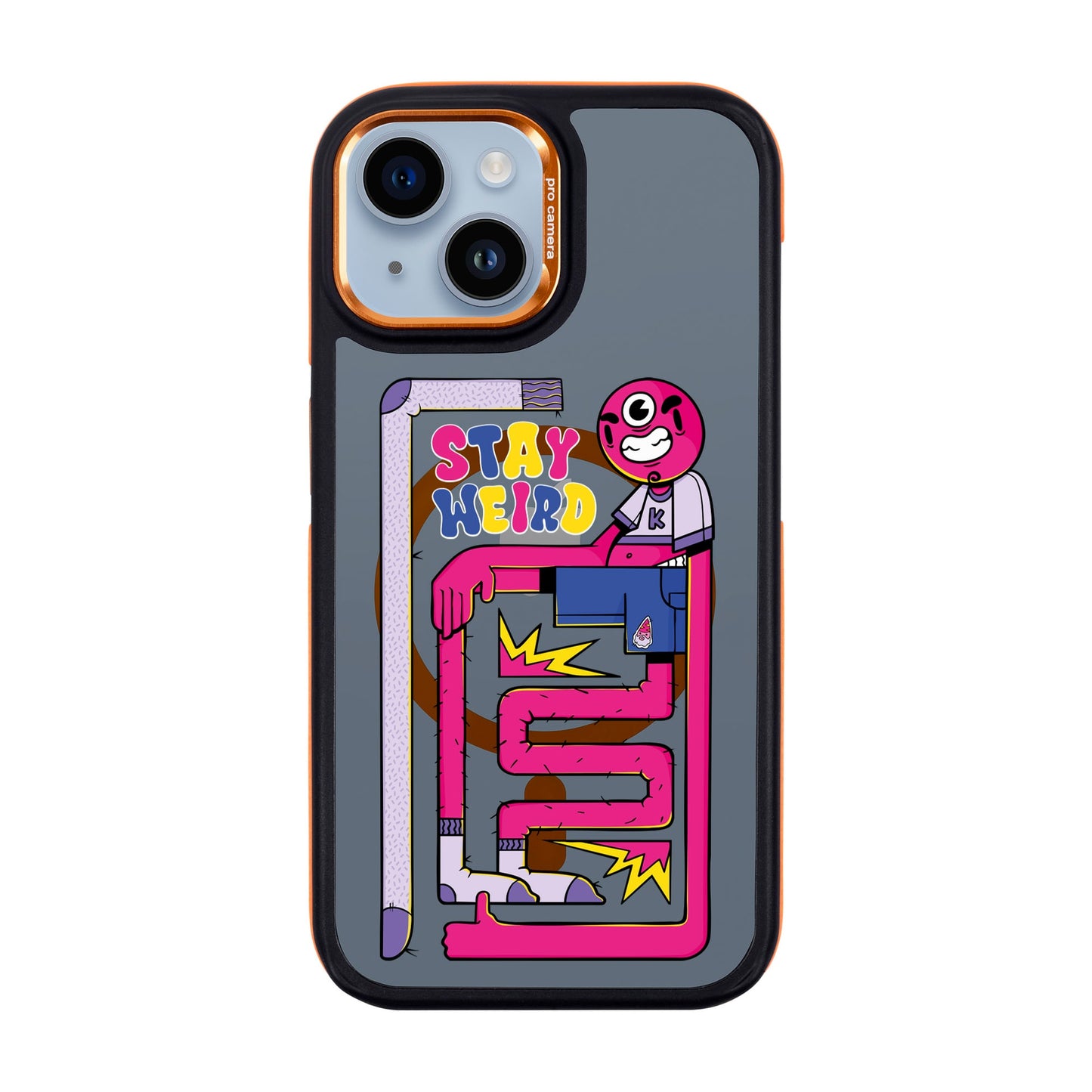 OG TOOTHY-Dark Kılıf MagSafe Özellikli - iPhone 14