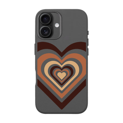 HEART-iPhone 16 Plus Leather Premium Kılıf MagSafe Özellikli