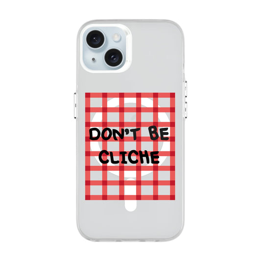 DON'T BE CLICHE-iPhone 15 Plus Hold Kılıf MagSafe Özellikli