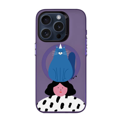 NAUGHTY CAT-iPhone 13 Pro Hold Kılıf MagSafe Özellikli