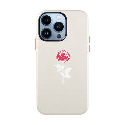 NATUREL ROSE-iPhone 13 Pro Leather Kılıf