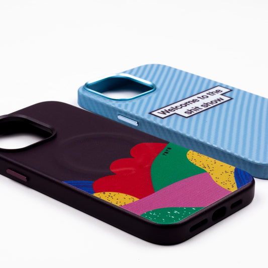 FLAG-iPhone 14 Pro Max Leather Kılıf MagSafe Özellikli