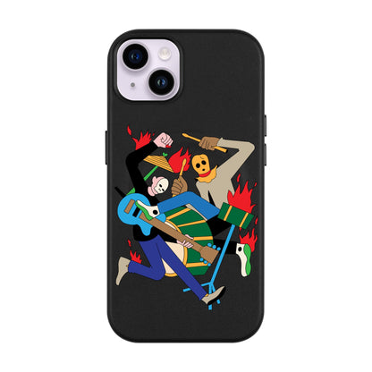 MONSTER MASH-iPhone 14 Plus Leather Kılıf MagSafe Özellikli