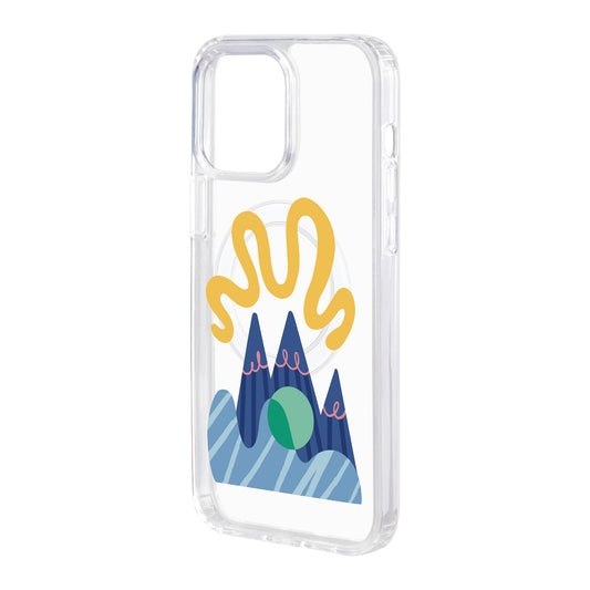 MOUNTAIN-iPhone 15 Pro Max Solid Kılıf MagSafe Özellikli
