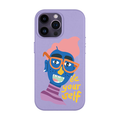 BE YOUR SELF-iPhone 14 Pro Max Leather Kılıf MagSafe Özellikli