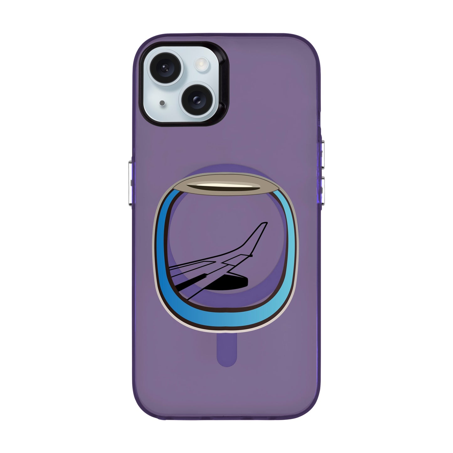 AIRCRAFT WINDOW-Hold Kılıf MagSafe Özellikli - iPhone 15 Plus