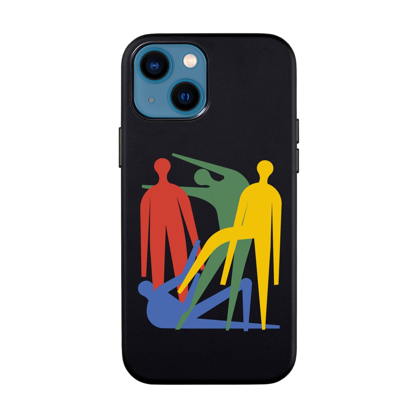 MANBOS-iPhone 14 Leather Kılıf