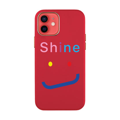 SHINE-iPhone XR Leather Kılıf