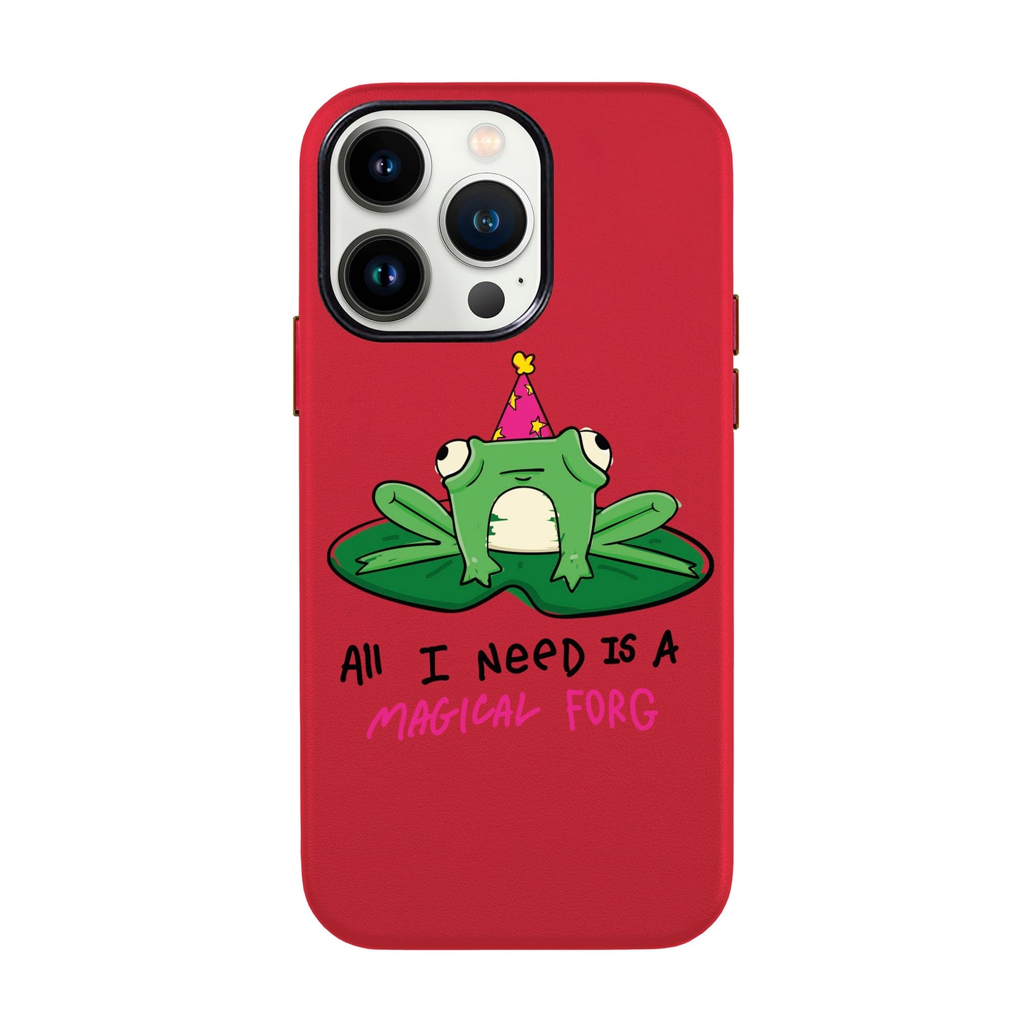 FORG-iPhone 13 Pro Max Leather Kılıf