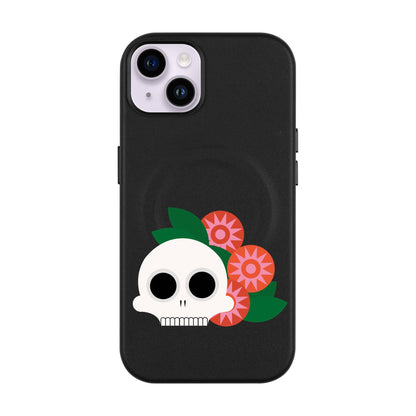 MEMENTO BLOOM-iPhone 14 Plus Leather Kılıf MagSafe Özellikli
