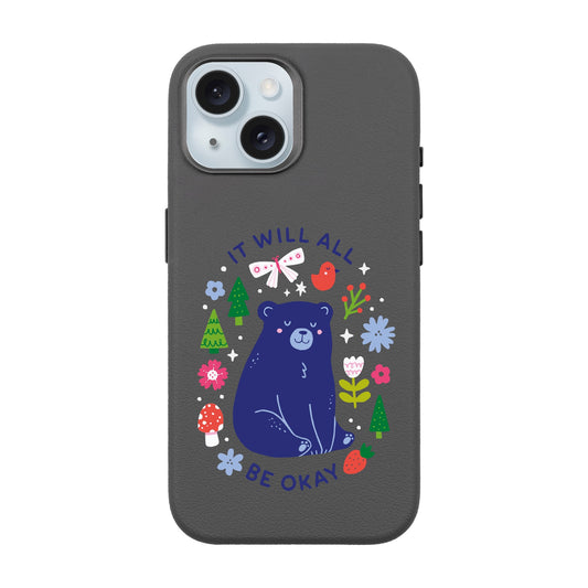 BE OKAY-iPhone 15 Leather Premium Kılıf MagSafe Özellikli
