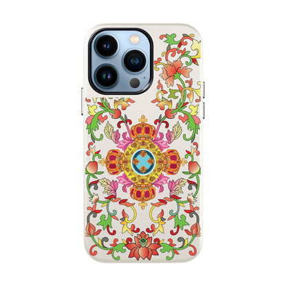 SPIRAL-iPhone 13 Pro Max Leather Kılıf