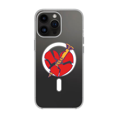 BROKEN HEART-iPhone 14 Pro Max Solid Kılıf MagSafe Özellikli