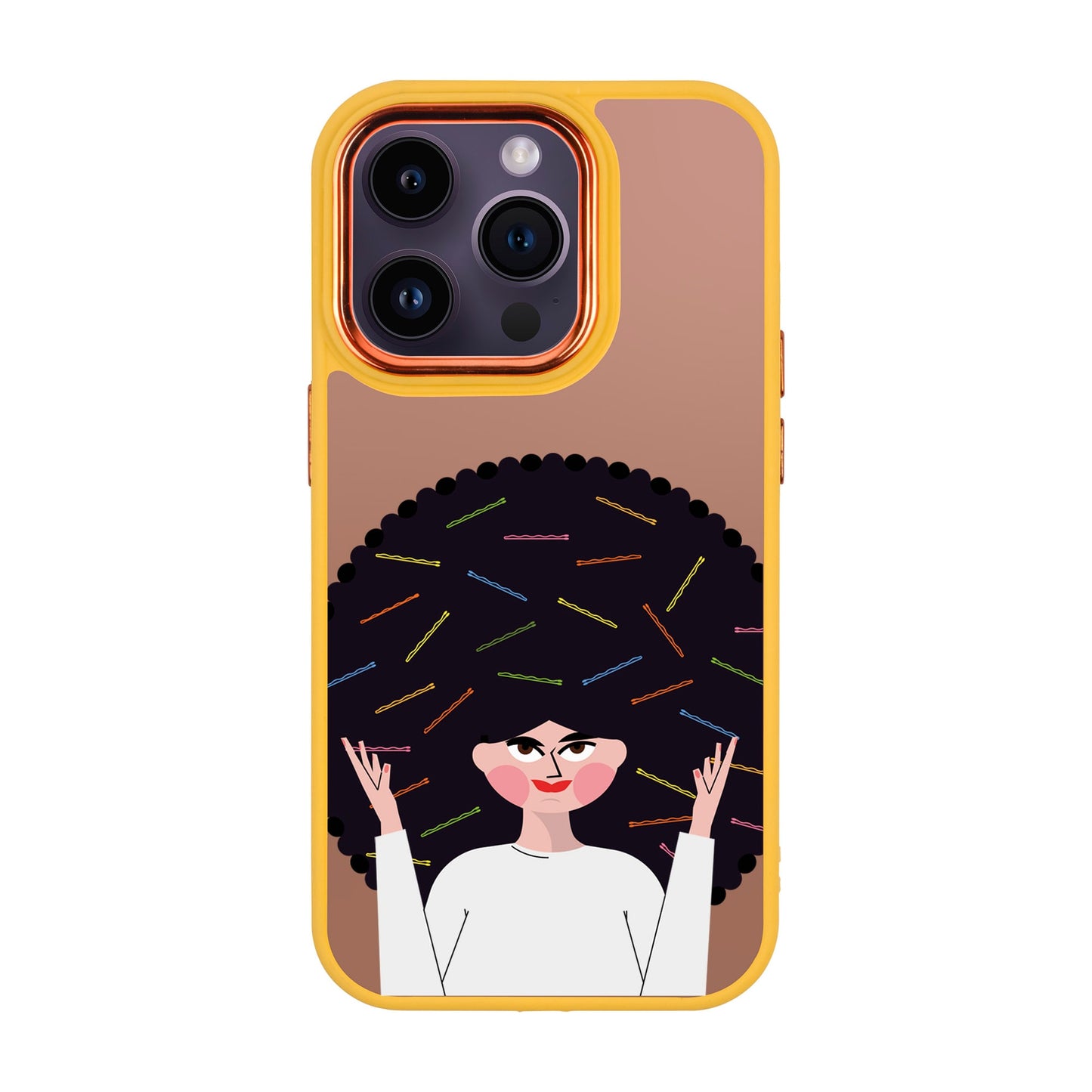 TANGLES OF HAPPINESS-iPhone 14 Pro Proof Kılıf