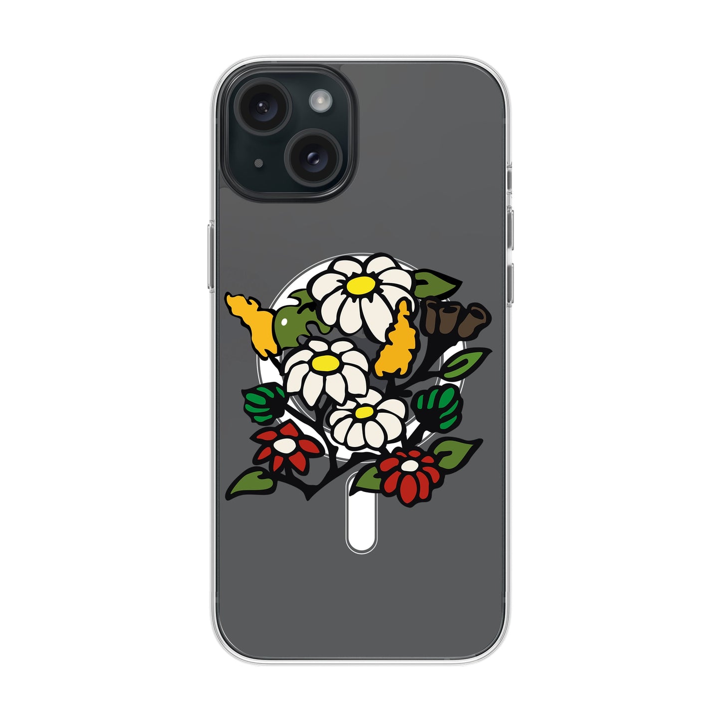 BUNDLE-iPhone 15 Plus Solid Kılıf MagSafe Özellikli